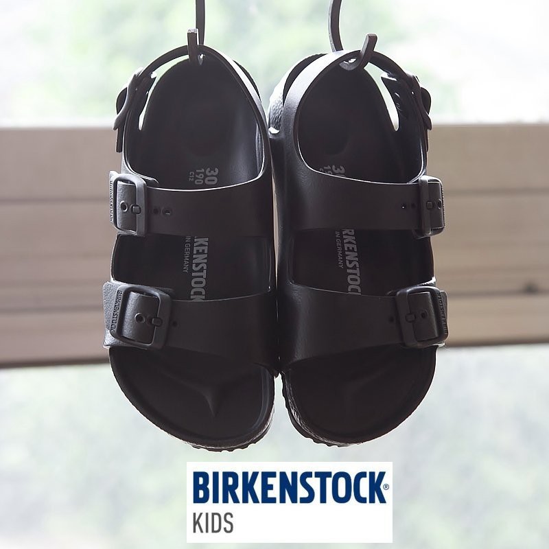 Sandal Anak Birkenstock Kids Milano EVA 1009353 Hitam (100% Asli Buatan Jerman) |TbQjMBS0|