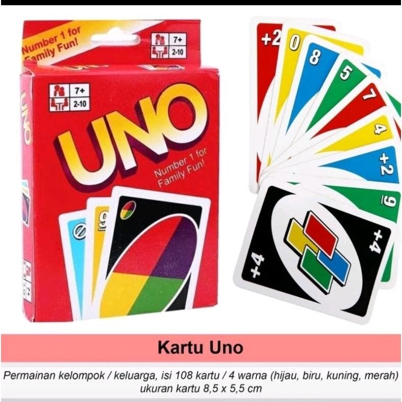 U no Card / Kartu U no / Mainan Edukasi / Mainan Kartu / Anak - Dewasa