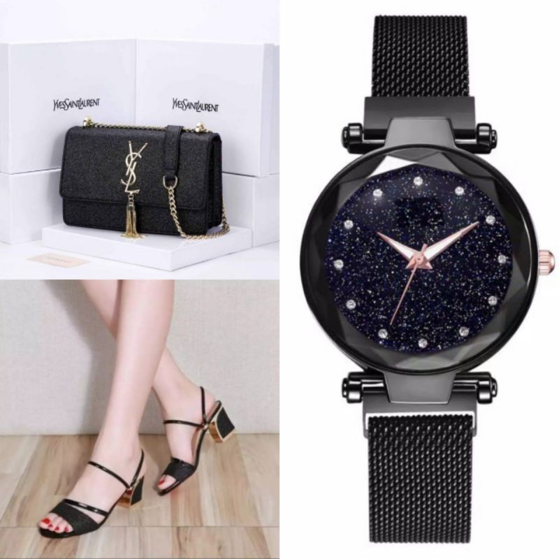 Heels Wanita Sendal Cewek Dewasa Hailhis Korean Style Helse Pengantin Hadiah Kado Sandal Jinjit Cewe