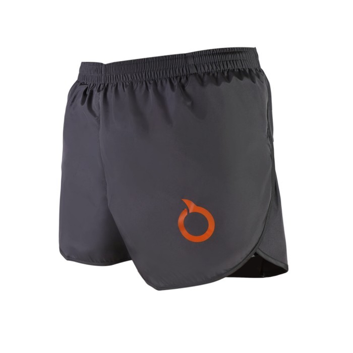 CELANA RUNNING ORTUSEIGHT HYPERFUSE RN SPLIT SHORT - ASPHALT
