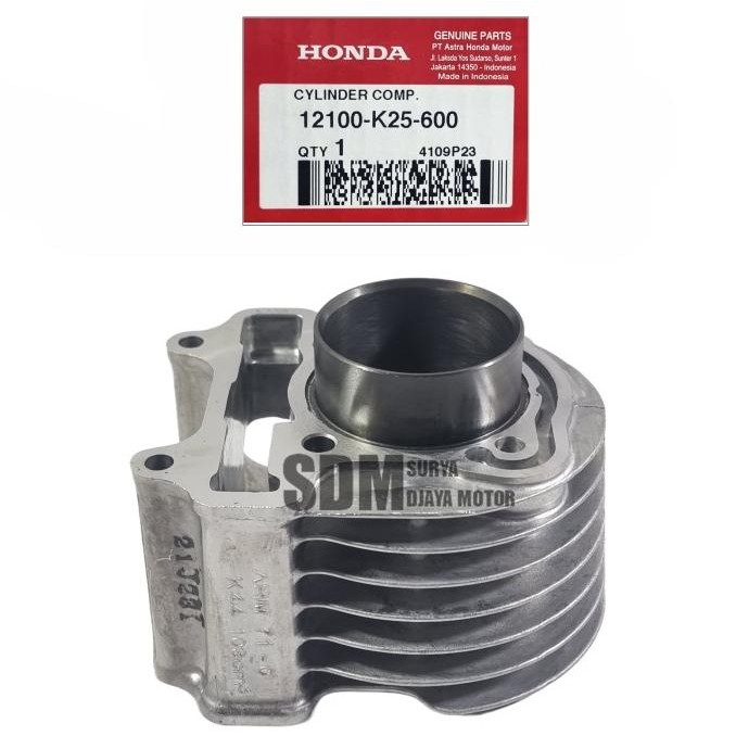 ><><><] BLOK SEHER BORING K44 BEAT FI ESP SCOOPY ESP BEAT POP 12100-K25-600 ORIGINAL