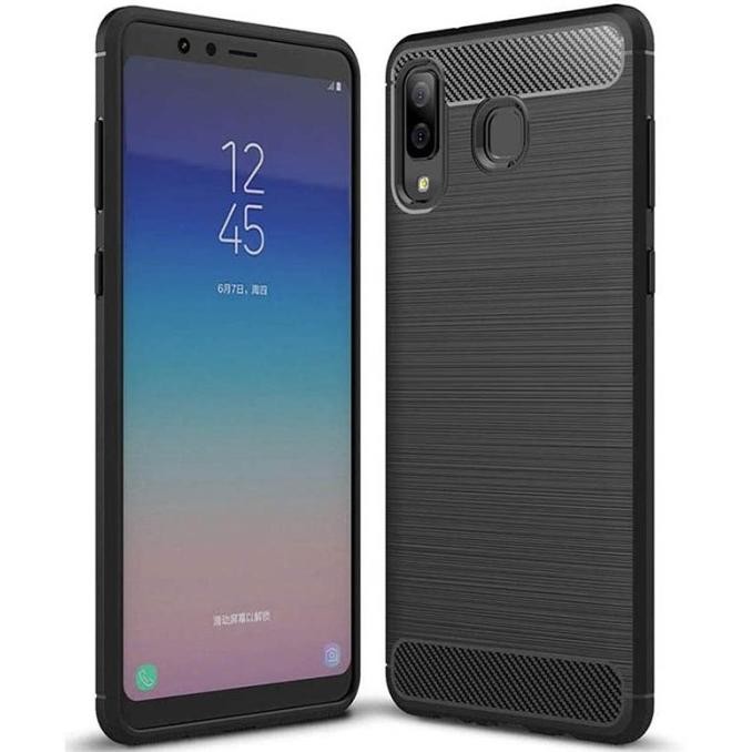 Sale Armor Carbon Tpu Case Samsung Galaxy A8 Star (2018) - Casing Cover