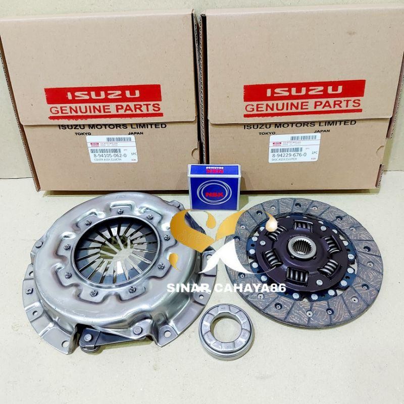 Kopling Set Matahari+Kampas+Deklahar Isuzu Panther 2.3 Original Japan