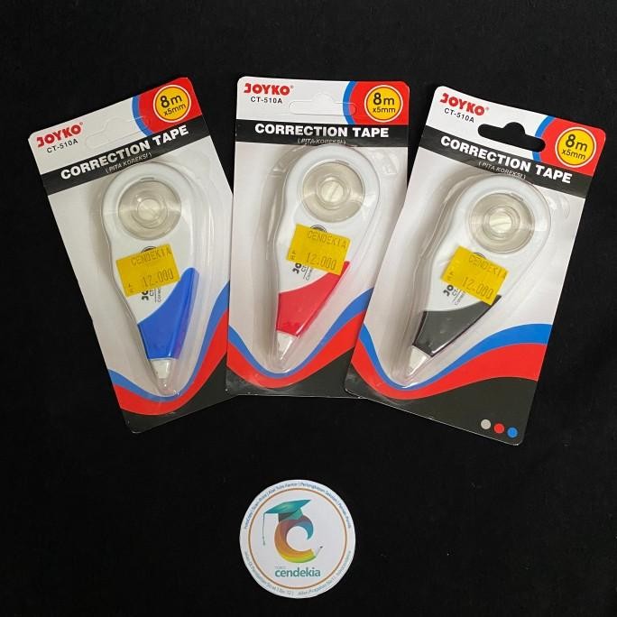 

_^_^_^] Correction Tape Tip-Ex Kertas JOYKO CT-510A