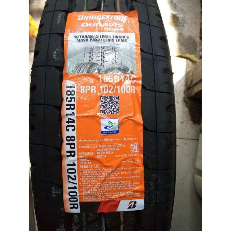 Ban Bridgestone Duravis 185R14-14 185 R14 Tubeless Tubles