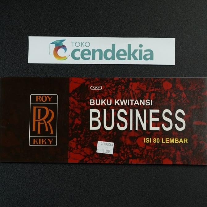 

%$%$%$%$] Buku Kwitansi Business ROY KIKY Isi 80 Lembar Kuitansi Bisnis