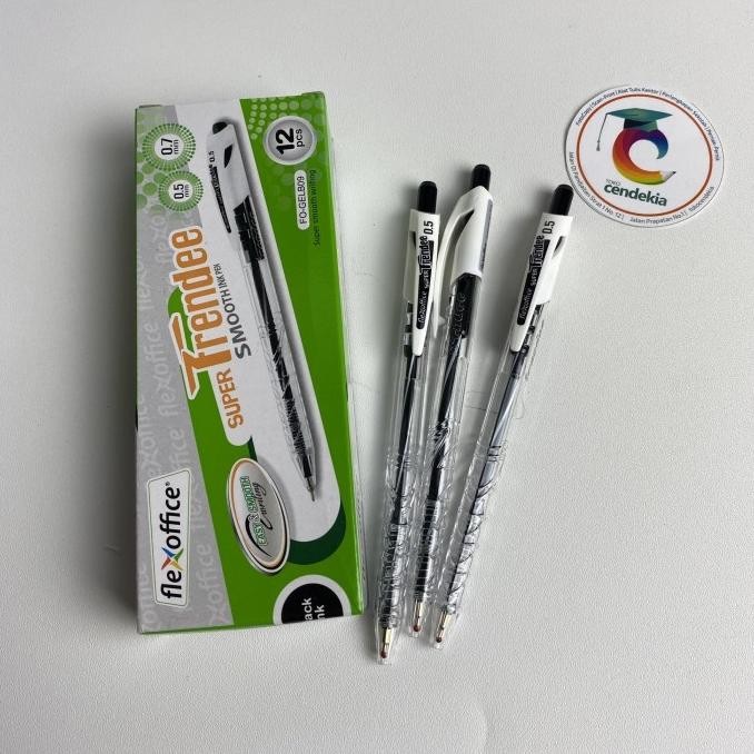 

Ready stock] pulpen Flexoffice Trendee 0.5mm