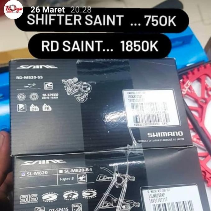 RD shifter M820 Saint not zee The best