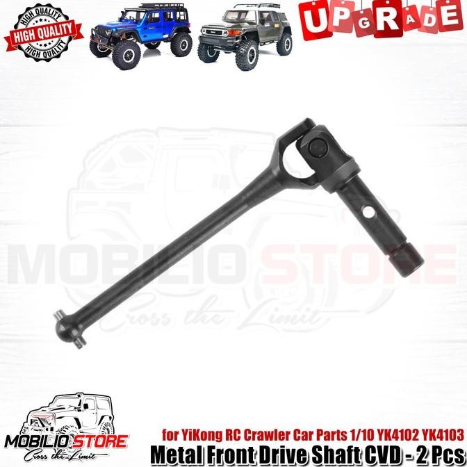 Murah Metal Front Drive Shaft Cvd - 2 Pcs For Yikong 1/10 Yk4102 Yk4103