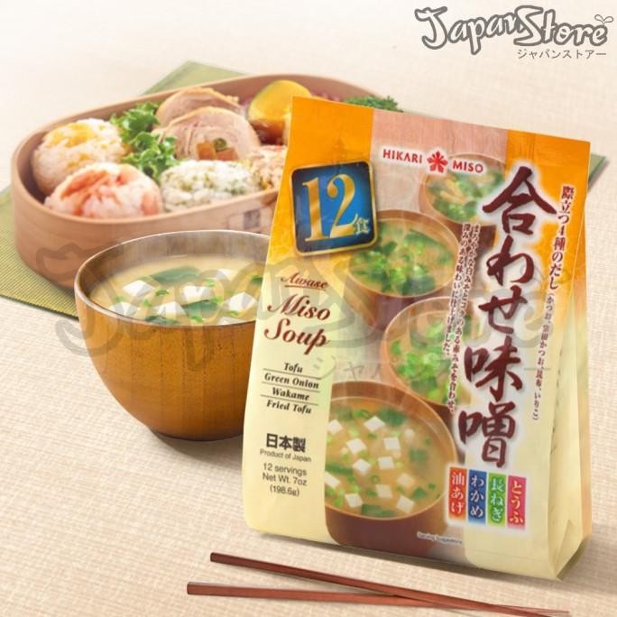 

[Value Pack] Hikari Instant Miso Soup Original [12 Porsi 4 Toping]