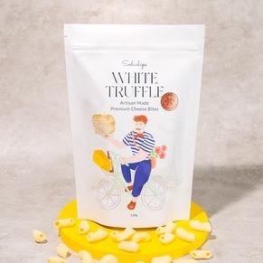 

White Truffle Cheese Bites 70g - healthy snack by Sodachips (no MSG)