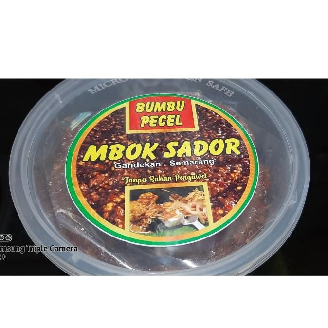 

Bumbu Pecel Sador Semarang (250 gr)