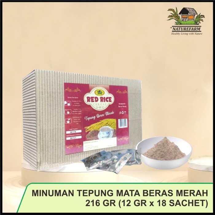 

TERBARU! MINUMAN TEPUNG BERAS MERAH NATURE FARM (NATUREFARM)