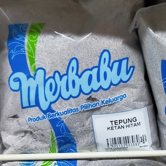 Merbabu tepung ketan hitam 500gr beras item