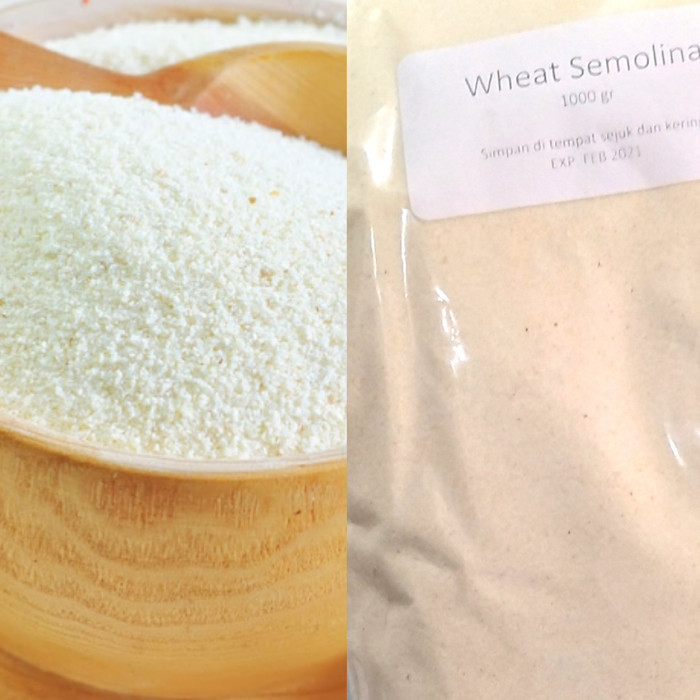 

WHEAT SEMOLINA FLOUR 1KG/TEPUNG SEMOLINA PASTA