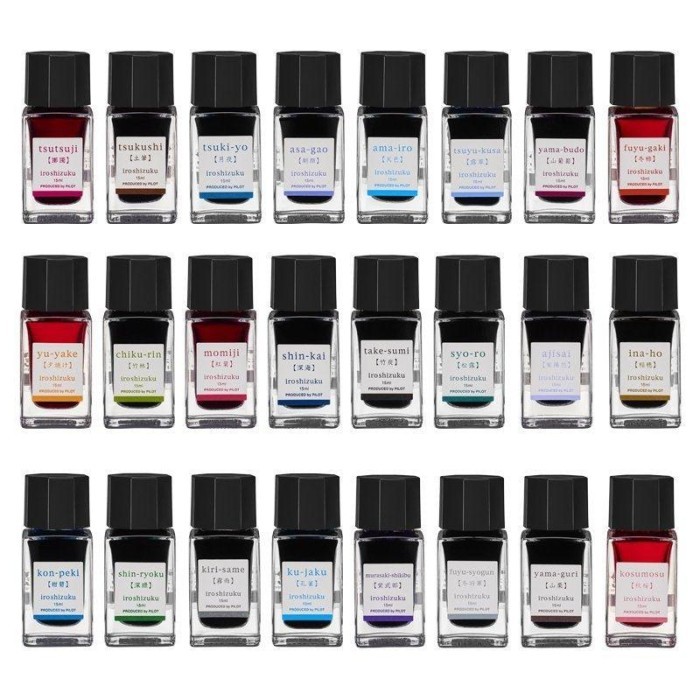 

Pilot Iroshizuku Fountain 15ml Pen Ink Tinta Pena