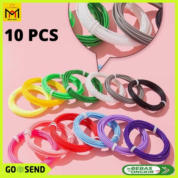 

10 Pcs Tinta 3D Pen Filaments Consumables Printing Line PCL 1.75 mm 5M