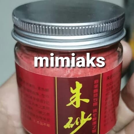 

TERLARIS! Tinta Merah China Cusa Zhu Sha Cu Sa