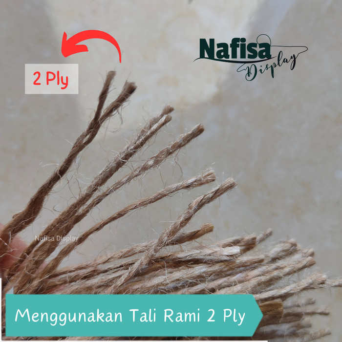 

Tali Hang Tag Rami 20 25 30 Cm Isi 100 Pcs Untuk Label Dan Souvenir Goni
