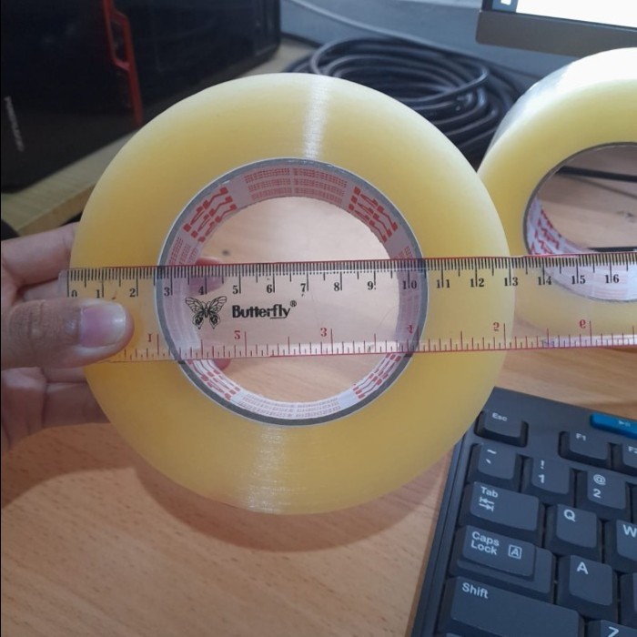 

LAKBAN BENING PUTIH 300 YARD ISOLASI JUMBO BESAR TERMURAH