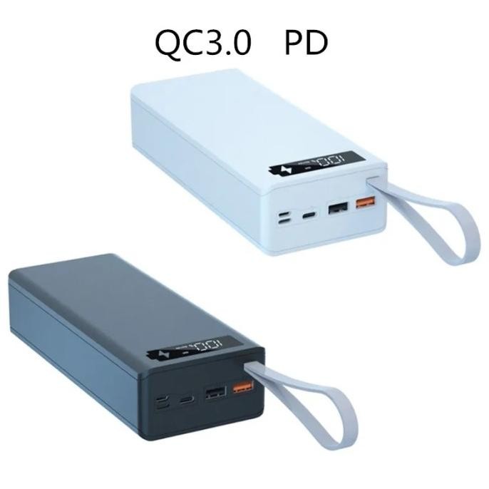 Case Power Bank Quick Charge Qc3.0 Pd C16 Layar Lcd Diy 16x18650 T Terlaris