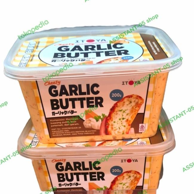 

Itoya Cheey Garlic Butter Mentega Bawang Eju Non Mg 200 Gram