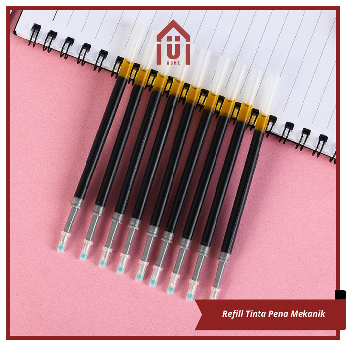 

UNISO - REFILL TINTA PENA MEKANIK 0.5mm REFILL ISI ULANG BOLPOIN GEL