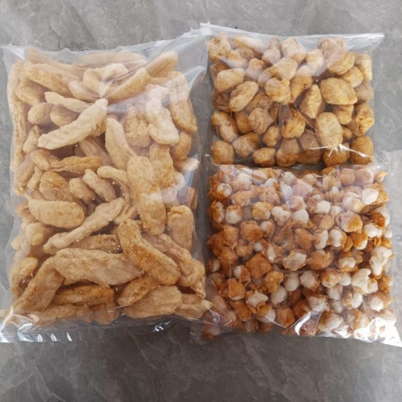 

Paket Bundling Khusus keringan Cuanki.(35pcs cuanki tahu,35pcs cuanki lidah,350gr Gurilem mini) TANPA BUMBU