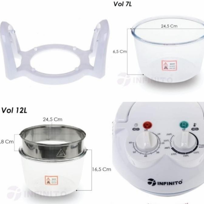 Ecohome Halogen Oven Air Fryer 8 In 1 Eho-777 Airfryer Low Watt Timmysandra78