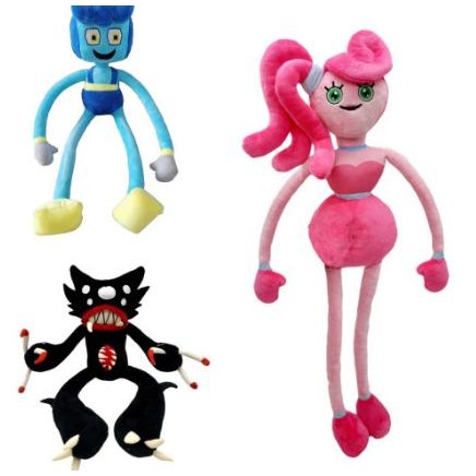 Boneka Stuffed Plush Karakter Game Huggy Wuggy Poppy Monster Doll Original Dan Terpercaya