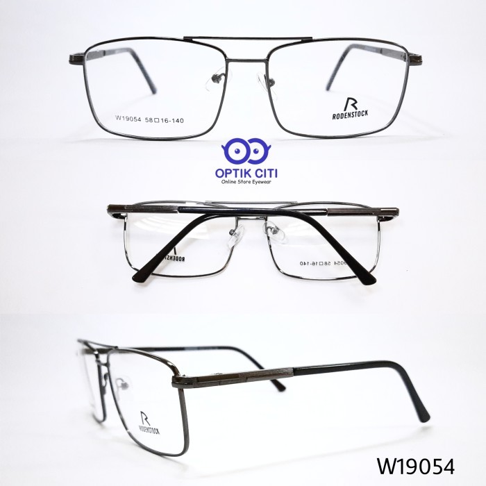 PROMO frame kacamata pria rodenstock classic aviator ada pegas dan ringan