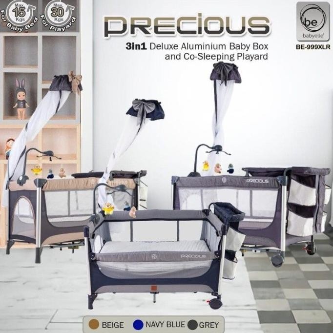 Terlaris Baby Box Babyelle Precious Be-999Xlr 3In1 Deluxe Baby Box Ranjang Bayi Ready Stok