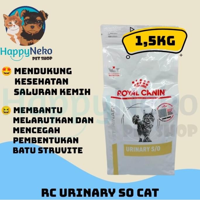 Promo Royal Canin Vet Urinary So Cat 1,5Kg