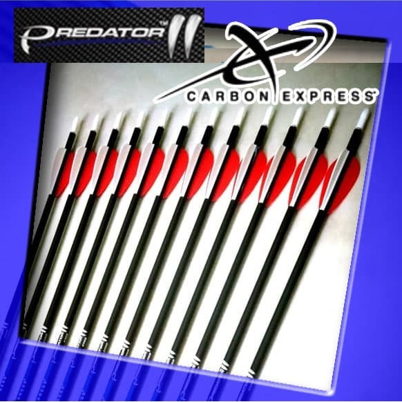 ARROW CARBON EXPRESS PREDATOR spine 400 ID 4.2mm - ANAK PANAH