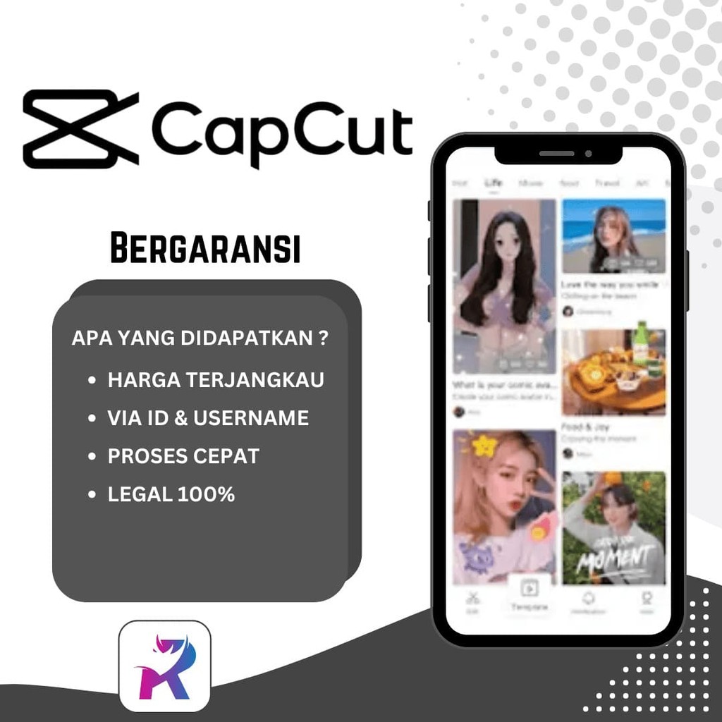 Langganan Capcut Pro 1 Tahun Bisa Untuk Semua Devices