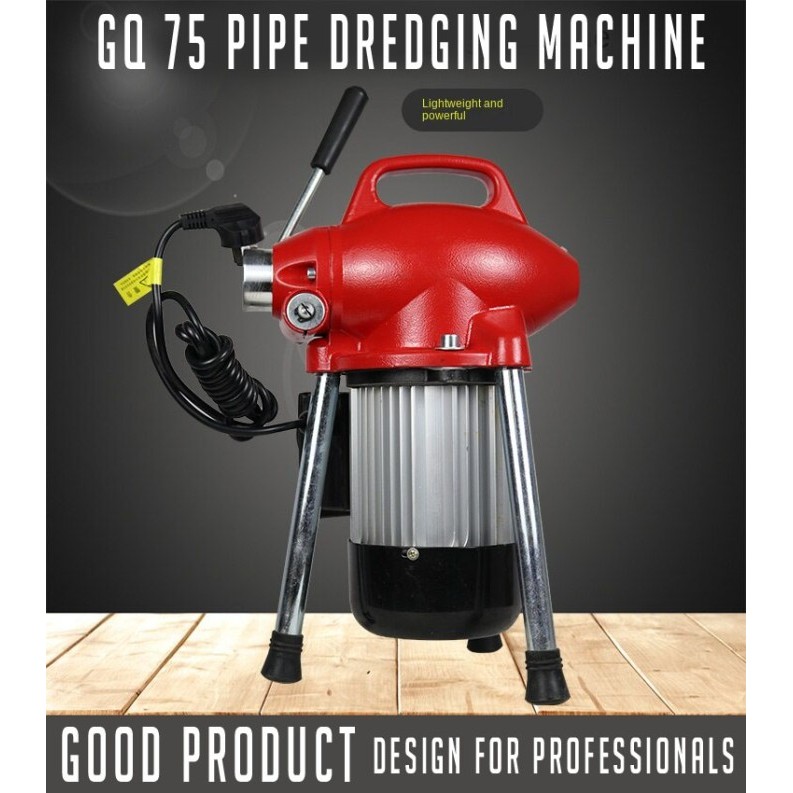 Mesin saluran pipa air mampet electric drain cleaner GQ 75