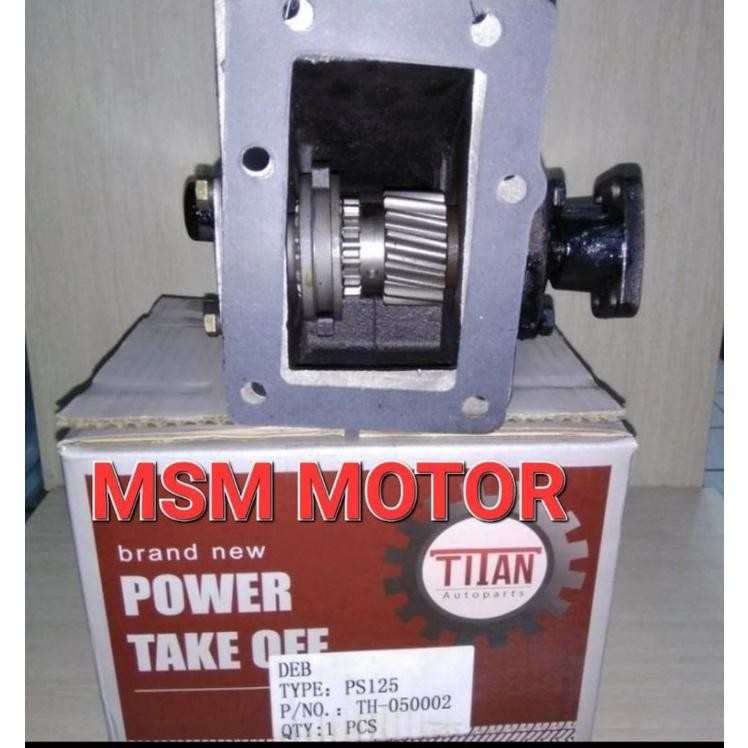 Pto Dump Truk Mitsubishi Ps 125 Ps125 Canter Gigi Miring