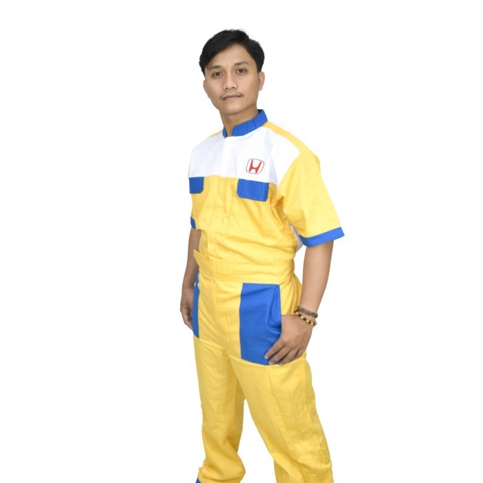 Wearpack / Baju Mekanik Bengkel Honda Mobil