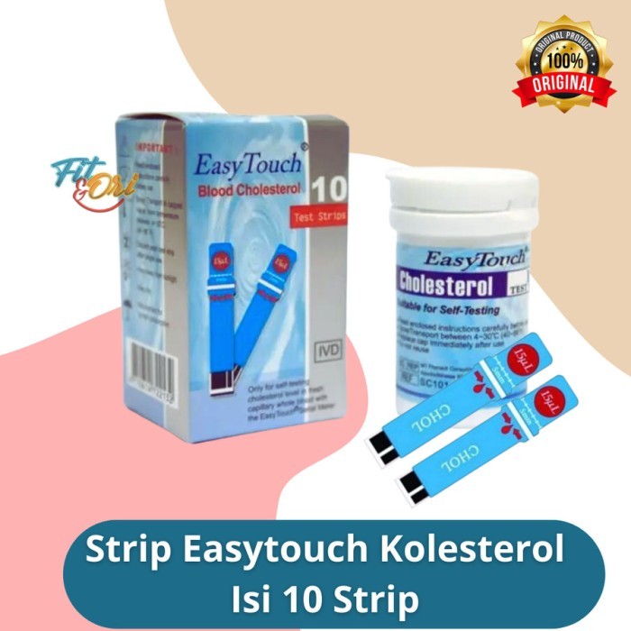 Paket Strip Easytouch / Refill Easy Touch (Gula,Kolesterol,Asam Urat)