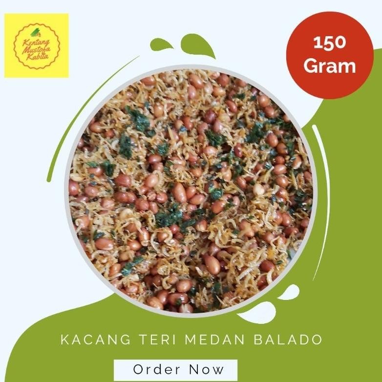 

Teri Kacang Balado Daun Jeruk