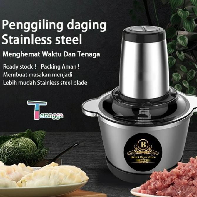 Mesin Penggiling Daging Electric Alat Penghalus Bumbu Dapur Dan Sayur