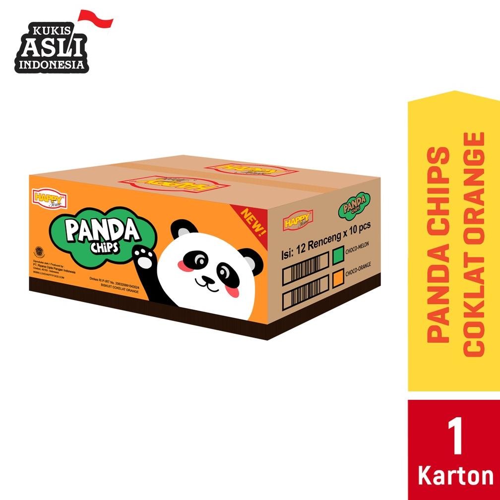 

Happy Time Panda Chips Cokelat Orange (1 Karton isi 12 Renceng)