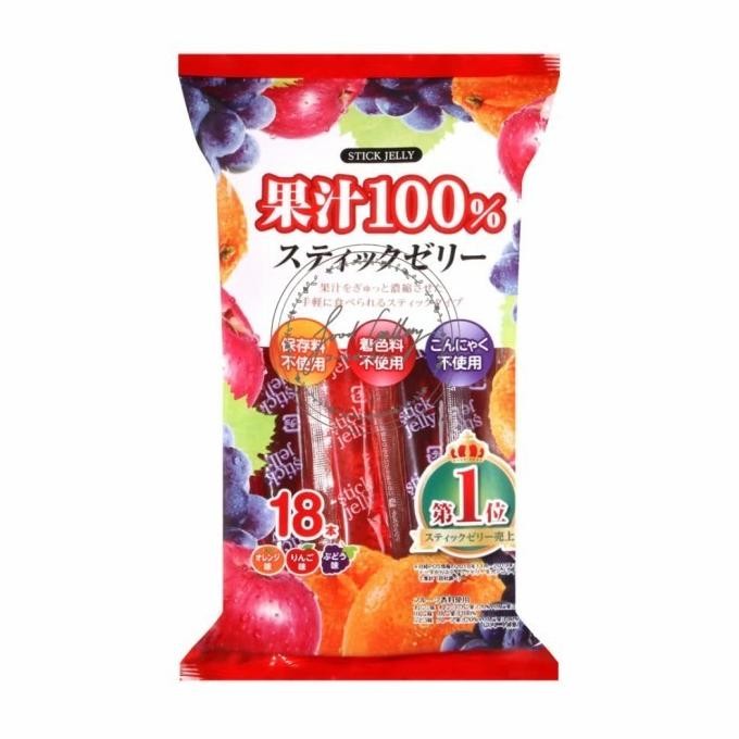 

Ribon Fruit Jelly Stick JAPAN