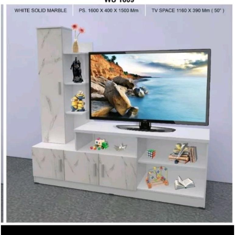 GIOR RAK TV NIMALIS BESAR 16 / RAK TV NIMALIS BARU BANDUNG / RAK TV / LEMARI TV NIMALIS