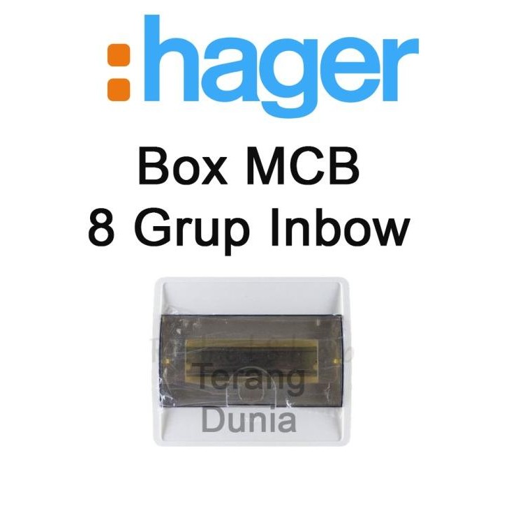 Box MCB Hager 8 group Inbow Hager Box MCB 8 group Inbow