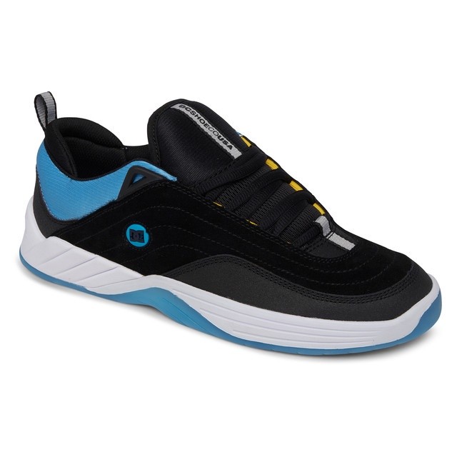 DC Shoes Men Williams Slim S Shoes Black/Black/Blue ADYS100573