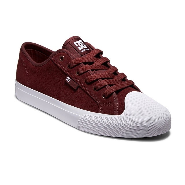 DC Shoes Men Manual Rt S Shoes Burgundy ADYS300592
