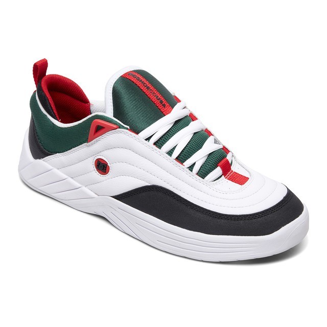 DC Shoes Men Williams Slim Shoes White/Black/Athletic Red ADYS100539