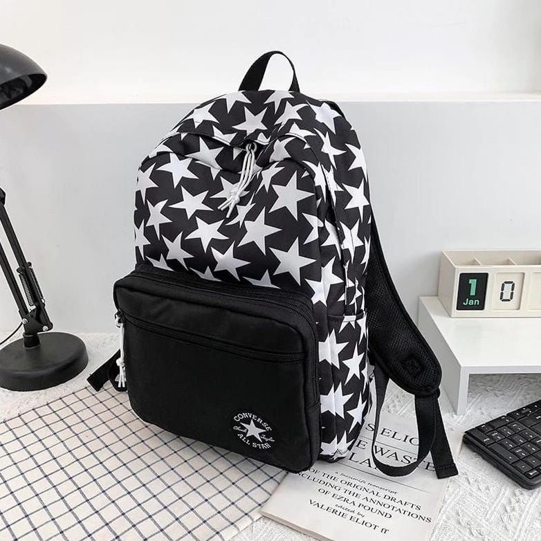 KALL BEST SELLER  TAS RANSEL BACKPACK CONVERSE MOTIF PRIA WANITA IMPORT / TAS SEKOLAH ANAK / BACKPAC