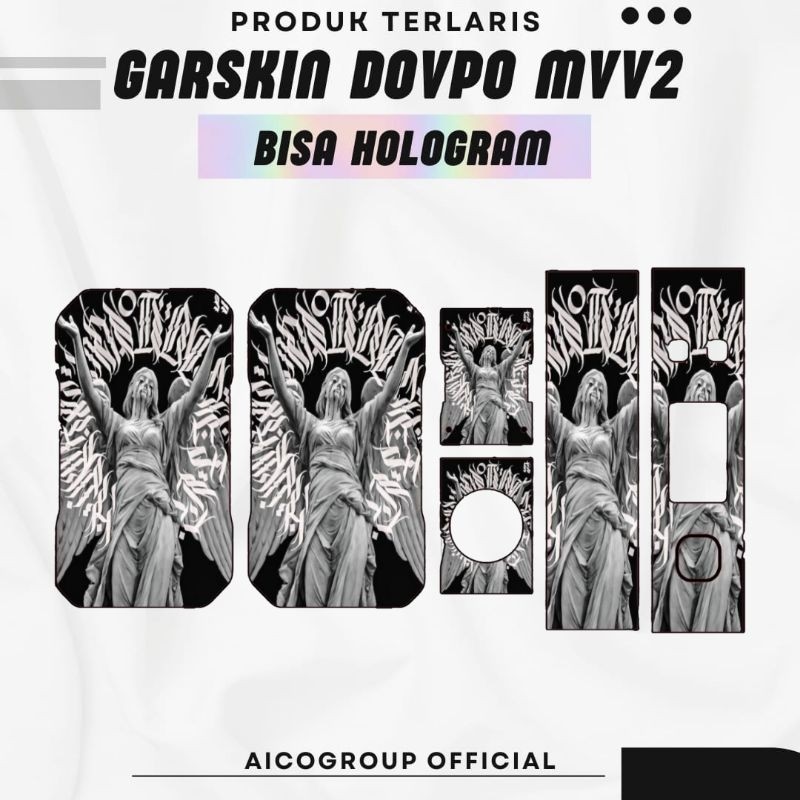 

*PromoTerjangkau* Quantac Dvpmvv2 Non Hologram Garskin Wrap Stiker Premium / X Casing Case COD